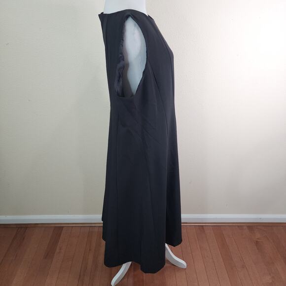 BLACK LABEL by EVAN PICONE Women's 18 Wide Neck A-Line Dress Lined New - Picture 3 of 8